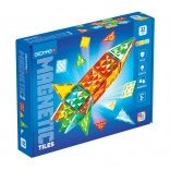 Set de construcție magnetic GEOMAG Gems Rocket – 32 de piese