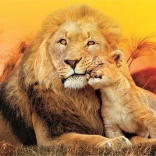 Puzzle Clementoni Îmbrățișare neașteptată 180 piese