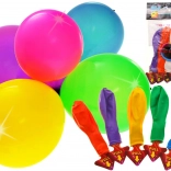 Set de baloane colorate luminoase LED 5 buc 30 cm – decorațiune spectaculoasă