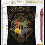 Set stilou și blocnotes Harry Potter: Creastă Colorată
