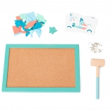 Placă de bătut cu ciocănel și cuie pentru copii