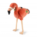 flamingo de pluș 46 cm eco-friendly de la Rappa