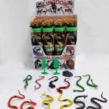 șerpi în tub – set de șerpi din cauciuc în cutie de plastic