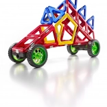 Set de construcție magnetică GEOSMART Roboracer – 36 piese