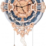 Puzzle mecanic din lemn 3D – ceas de perete ROBO TIME