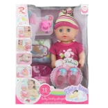Bebeluș 30 cm cu sunete și accesorii