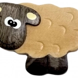 magnet din lemn oaie 2Kids Toys