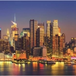 Puzzle panoramic zgârie-nori din New York