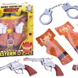 Set de joacă de cowboy cu revolvere