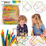 Woopie Paie Constructive Colorate 500 buc