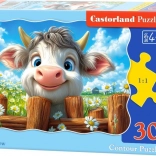 Puzzle Castorland Văcuța frumoasă 30 piese