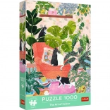 Puzzle TREFL Premium Plus 1000 de piese – The Art of Colour: Dulce cămin