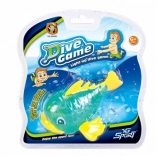 Peștișor scufundător cu lumină pentru apă