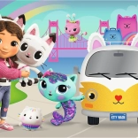 Puzzle Căsuța pisicuțelor lui Gabby – Gabby și aventura pisicească 60 de piese