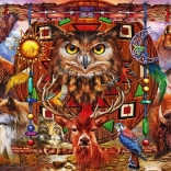 Puzzle Totem Animal 4000 Piese