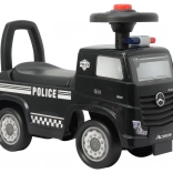 Trotinetă fără pedale MERCEDES Actros poliție negru