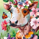 Puzzle CHERRY PAZZI Wow, vaca! 500 de piese