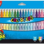 Carioci lavabile MAPED Color'Peps Jungle, 24 buc