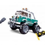 Sluban power bricks monster SUV cu telecomandă RC 2,4 GHz set de construcție