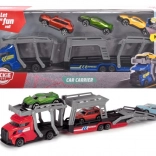 Autotransportor cu 3 mașinuțe, 28 cm – 2 variante