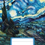 Caiet cu linii A5 Noapte înstelată - 40 file