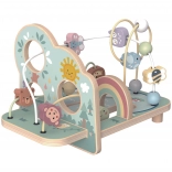 labirint forest cu mărgele din lemn de la tooky toy