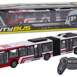 Autobuz urban RC distractiv roșu-alb