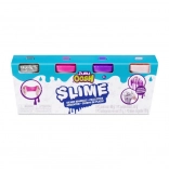 ZURU OOSH Slime – set de tuburi mici 4‑pack, culori sclipitoare