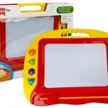 Tablă magică roșie cu ștampile