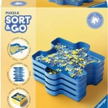 Ravensburger sistem pentru sortarea pieselor de puzzle
