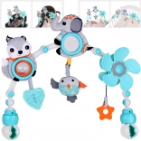 Bară de jucărie interactivă suspendată pentru pătuțuri bebeluși