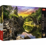 Trefl puzzle 1000 piese Photo Odyssey: Rakotzbrücke – Podul Rakotz din Kromlau