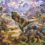 Puzzle pentru copii 2D Dinozauri, 300 piese