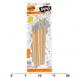 Set de pensule rotunde pentru pictură 1–6