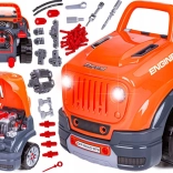 Camion interactiv – atelier pentru micul mecanic cu lumini și sunete