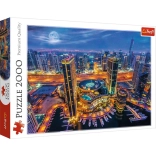 Puzzle 2000 piese Luminiile Dubaiului