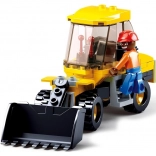 Sluban Town Constructor mini excavator încărcător