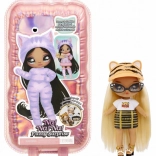 păpușă na! na! na! fuzzy surprise tiger girl – păpușă moale și surprinzătoare