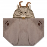 Pătură călduroasă cu glugă și buzunare în formă de lăbuțe Cozy Noxxiez