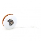 Vilac yo-yo din lemn cu motiv Pachycephalosaurus