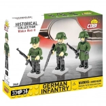 Set de construcție Infanterie Germană - Set de 3 figurine