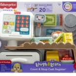 casă de marcat vorbitoare fisher‑price cu scanner și smart stages (cz/sk/eng/hu/pl)