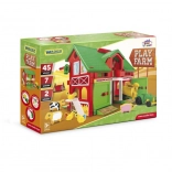 Play House fermă – set de joacă cu figurine și tractor 37 cm