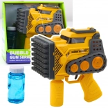 Pistolă de construit cu 56 de orificii pentru bule galbenă