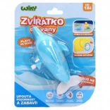 Delfin cu mecanism cu arc pentru baie