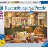 Puzzle Ravensburger în Bucătăria Tăcută 750 Piese