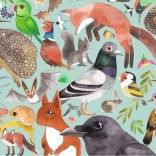 Puzzle 500 piese Locuitorii grădinilor