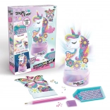Style4Ever pictură cu diamante – lampă unicorn luminoasă