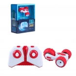 Mașinuță mini RC cascadorie roșie