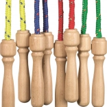 Coardă de sărit cu mânere din lemn 255 cm GOKI